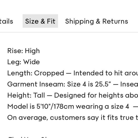 Aritzia Wilfred Effortless Cropped Wide Leg Pant - Picture 8 of 9